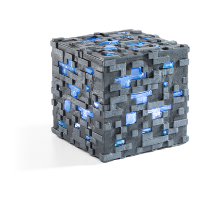 Noble Collection Minecraft Diamond Ore Illuminating Collector Replica