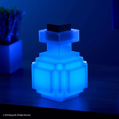 Noble Collection Minecraft Potion Bottle Illuminating Collector Replica
