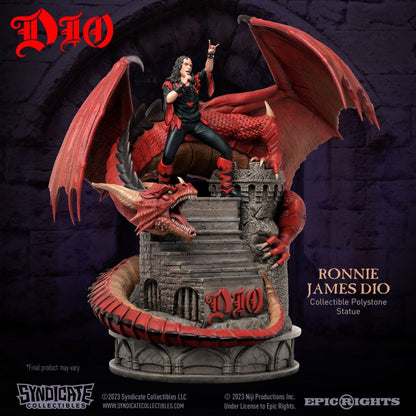 Syndicate Collectibles Ronnie James Dio 1:10 Statue