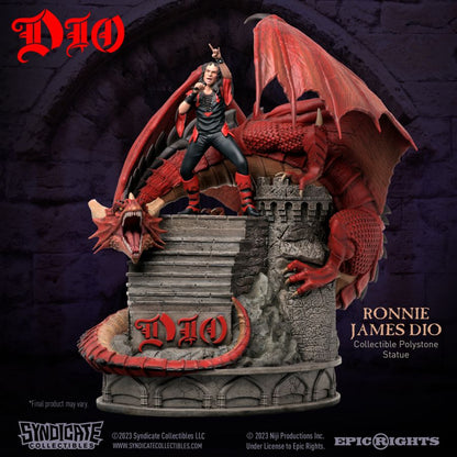 Syndicate Collectibles Ronnie James Dio 1:10 Statue