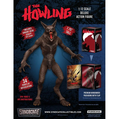 Syndicate Collectibles The Howling Werewolf 1:12 Deluxe Figure