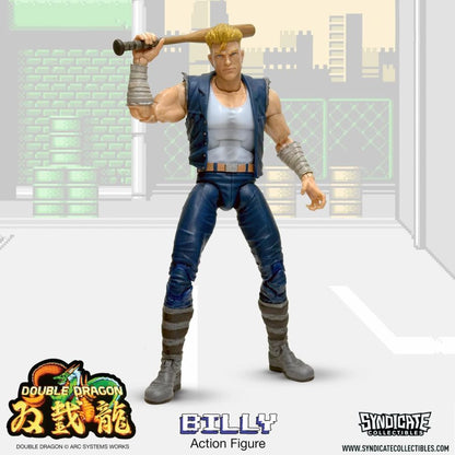 Syndicate Collectibles Double Dragon Billy 7'' Deluxe Figure