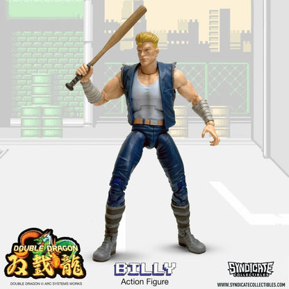Syndicate Collectibles Double Dragon Billy 7'' Deluxe Figure