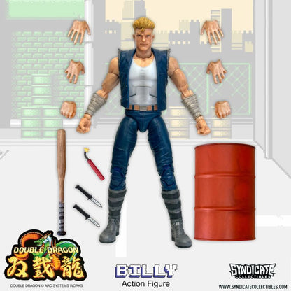 Syndicate Collectibles Double Dragon Billy 7'' Deluxe Figure