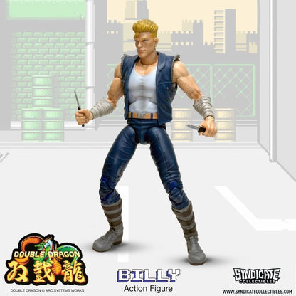 Syndicate Collectibles Double Dragon Billy 7'' Deluxe Figure
