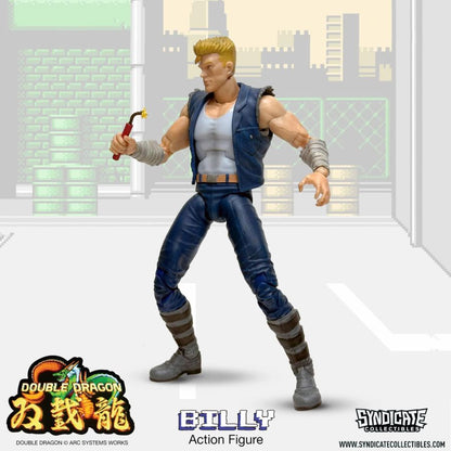 Syndicate Collectibles Double Dragon Billy 7'' Deluxe Figure