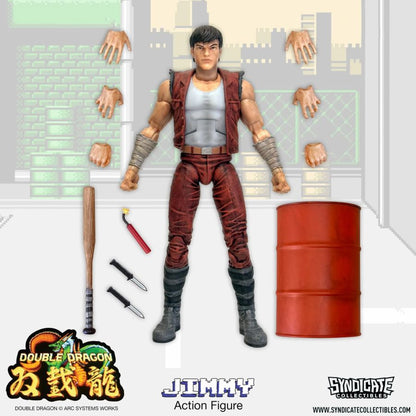 Syndicate Collectibles Double Dragon Jimmy 7'' Deluxe Figure