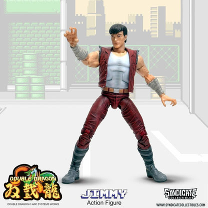 Syndicate Collectibles Double Dragon Jimmy 7'' Deluxe Figure