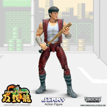 Syndicate Collectibles Double Dragon Jimmy 7'' Deluxe Figure