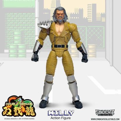 Syndicate Collectibles Double Dragon Willy 7'' Deluxe Figure