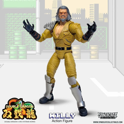 Syndicate Collectibles Double Dragon Willy 7'' Deluxe Figure