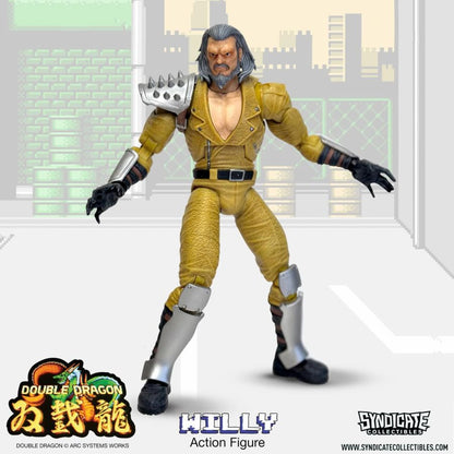 Syndicate Collectibles Double Dragon Willy 7'' Deluxe Figure