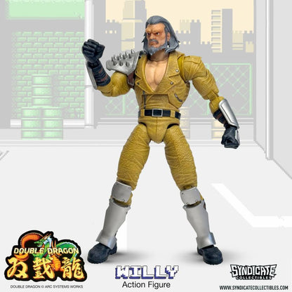 Syndicate Collectibles Double Dragon Willy 7'' Deluxe Figure