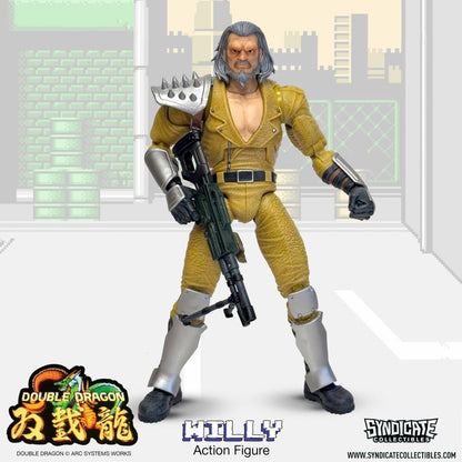 Syndicate Collectibles Double Dragon Willy 7'' Deluxe Figure
