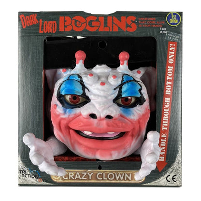 TriAction Toys Boglins Crazy Clown Hand Puppet