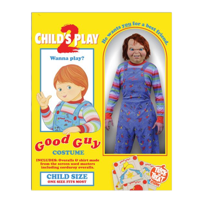 Trick Or Treat Studios Child's Play 2  Deluxe Good Guy Costume Child