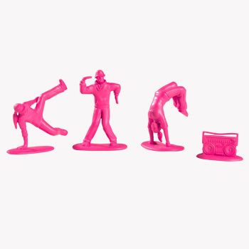 Kidrobot All City Breakers Mini Vinyl Electric Pink 20 Pack