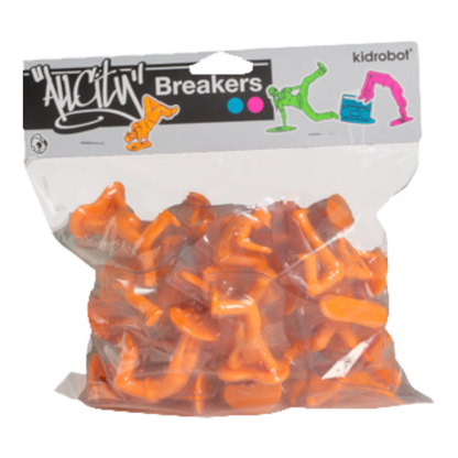 Kidrobot All City Breakers Mini Vinyl Electric Orange 20 Pack
