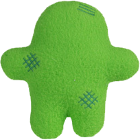 Kidrobot Shawnimals Pocket Zombie Ninja 4" Plush
