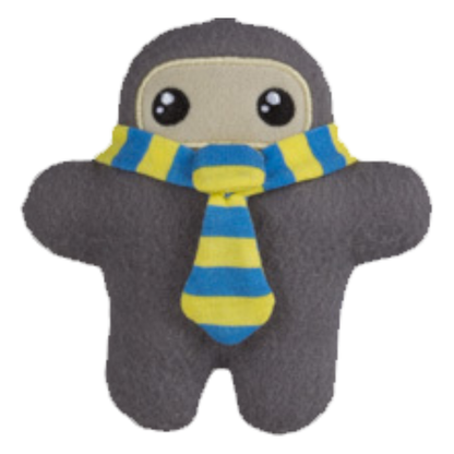 Kidrobot Shawnimals Pocket Business Ninja 4" Plush