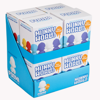 Kidrobot Munnyworld DIY Micro Foomi 2" Vinyl