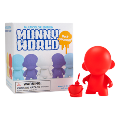 Kidrobot Munnyworld DIY Micro Munny 2" Vinyl