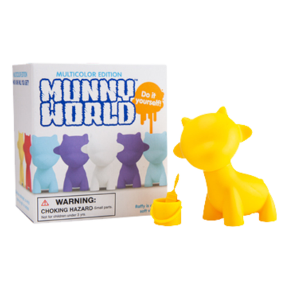 Kidrobot Munnyworld DIY Micro Raffy 2" Vinyl