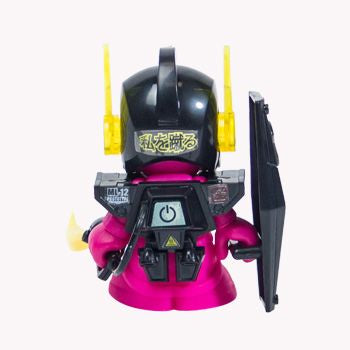 Kidrobot Kidrobot Bot Mini Dam Gun 3" Black Edition