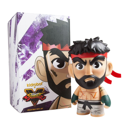 Kidrobot Street Fighter V Hot Ryu Medium Figure