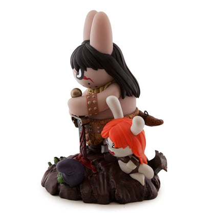 Kidrobot Kozik Labbit the Barbarian Medium Figure