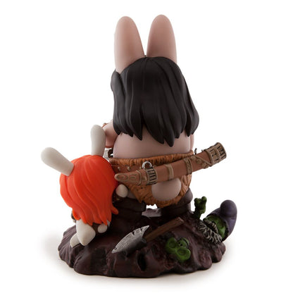 Kidrobot Kozik Labbit the Barbarian Medium Figure