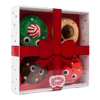 Kidrobot Yummy World Cookie Squad Holiday 4 Pack Plush