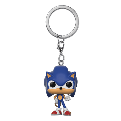 Funko Pop Sonic the Hedgehog Sonic with Ring Pocket Pop! Keychain