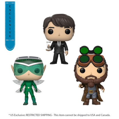 Funko Pop Artemis Fowl Artemis Fowl, Mulch Diggems & Holly Short US Exclusive Pop! Vinyl 3 pack [RS]