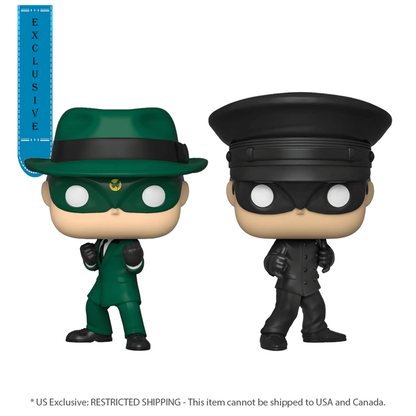Funko Pop Green Hornet Green Hornet & Kato NYCC 2019 US Exclusive Pop! Vinyl 2 pack
