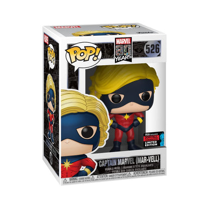 Funko Pop Marvel Comics Mar Vell 1st Appearance 80th Anniversary NYCC 2019 US Exclusive Pop! Vinyl