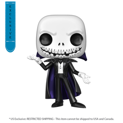 Funko Pop The Nightmare Before Christmas Jack Vampire Metallic US Exclusive Pop! Vinyl