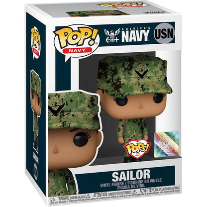 Funko Pop US Military: Navy Female Hispanic Pop! Vinyl
