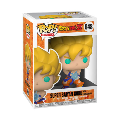 Funko Pop Dragon Ball Z Super Saiyan Goku with Kamehameha Wave Pop! Vinyl