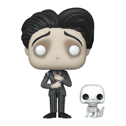 Funko Pop Corpse Bride Victor Van Dort with Scraps Pop! Vinyl