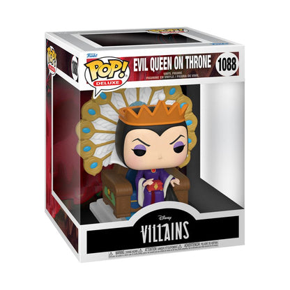 Funko Pop Disney Villains Evil Queen on Throne Pop! Deluxe