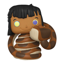 Funko Pop Jungle Book Mowgli with Kaa US Exclusive Pop! Vinyl [RS]