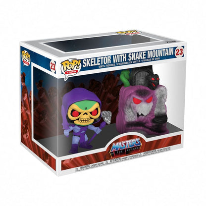 Funko Pop Masters of the Universe Snake Mountain with Skeletor Pop! Town