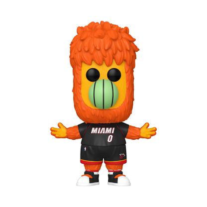 Funko Pop NBA: Mascots Miami Burnie Pop! Vinyl
