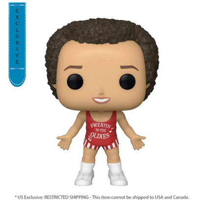 Funko Pop Richard Simmons Richard Simmons (Red) US Exclusive Pop! Vinyl [RS]