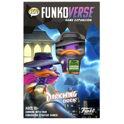 Funko Pop Funkoverse Darkwing Duck 100 1 Pack Expansion ECCC 2021 US Exclusive [RS]