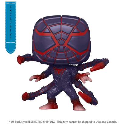 Funko Pop Marvel's Spider Man: Miles Morales Programmable Matter Suit Glow US Exclusive Pop! Vinyl [RS]