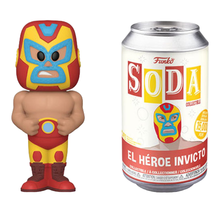 Funko Pop Marvel Lucha Libre El Heroe Invicto (with chase) Vinyl Soda (max 6)