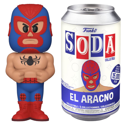 Funko Pop Marvel Lucha Libre El Aracno (with chase) Vinyl Soda