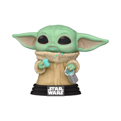 Funko Pop Star Wars: The Mandalorian Grogu with Cookies Pop! Vinyl